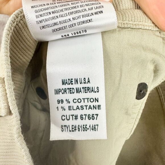 Citizens Of Humanity The Finn Corduroy Pants Mens Size 32x29 Khaki Tan Relaxed - Picture 7 of 7